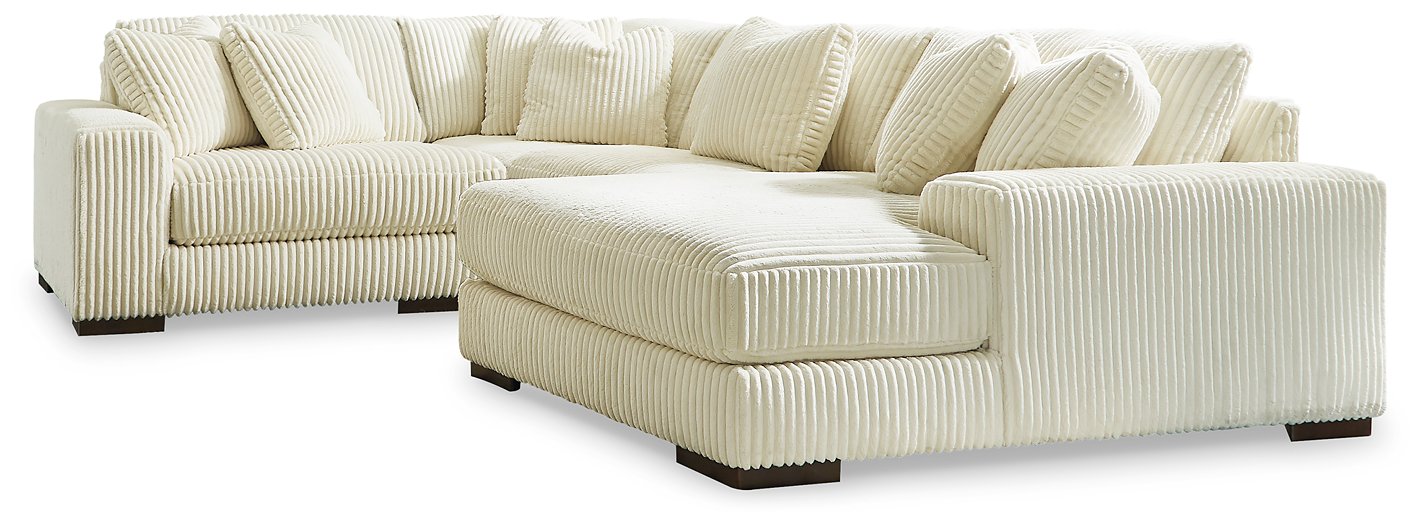Lindyn Sectional with Chaise - Inland Furniture (San Bernardino, CA)