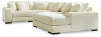 Lindyn Sectional with Chaise - Inland Furniture (San Bernardino, CA)