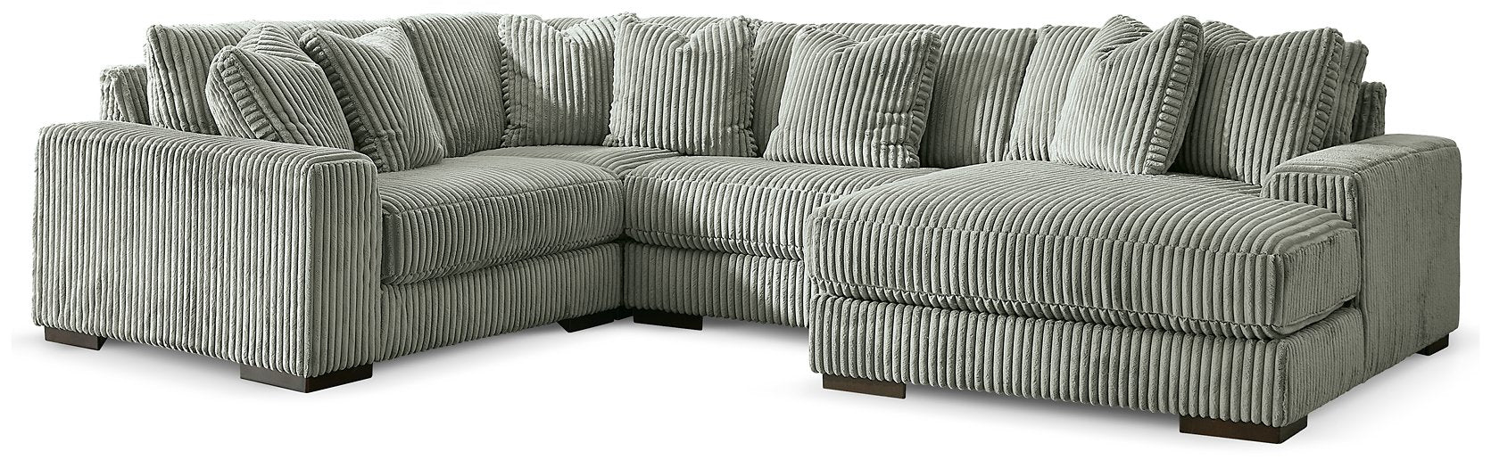 Lindyn Sectional with Chaise - Inland Furniture (San Bernardino, CA)