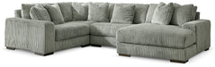 Lindyn Sectional with Chaise - Inland Furniture (San Bernardino, CA)