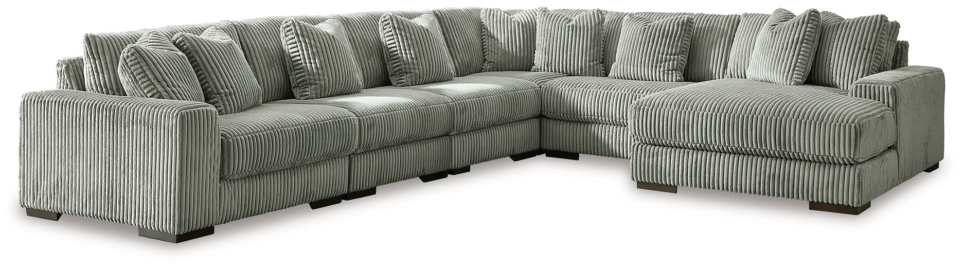 Lindyn Sectional with Chaise - Inland Furniture (San Bernardino, CA)