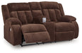 Observation Power Reclining Loveseat with Console - Inland Furniture (San Bernardino, CA)