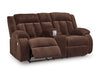 Observation Power Reclining Loveseat with Console - Inland Furniture (San Bernardino, CA)