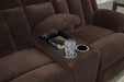 Observation Power Reclining Loveseat with Console - Inland Furniture (San Bernardino, CA)
