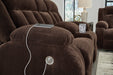 Observation Power Reclining Loveseat with Console - Inland Furniture (San Bernardino, CA)