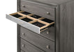 Naima Gray Chest - Inland Furniture (San Bernardino, CA)