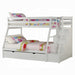 Jason Twin-Full Bunk Bed With Trundle and Storage - Inland Furniture (San Bernardino, CA)