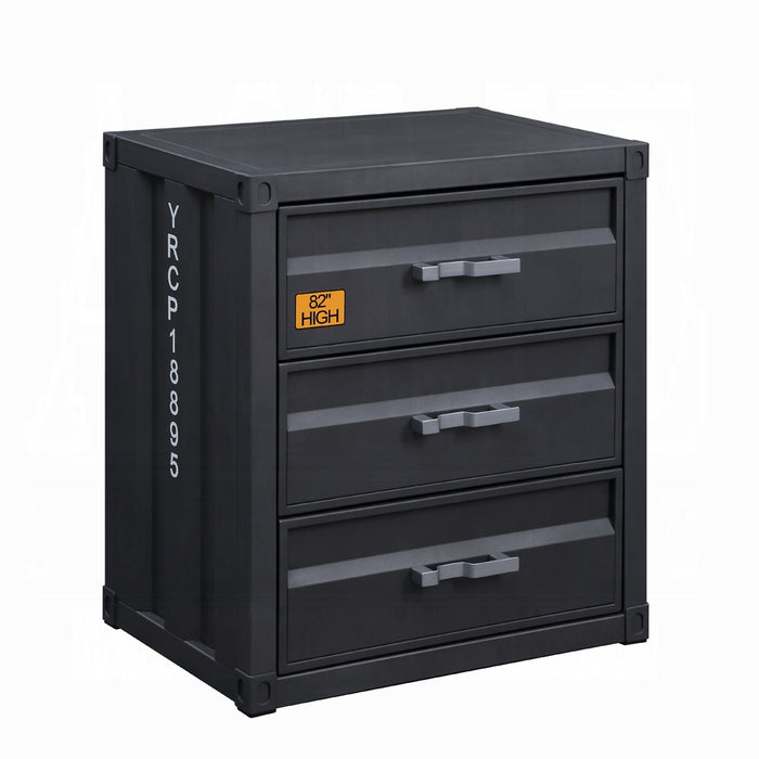 Cargo Chest With 3 Drawers - Inland Furniture (San Bernardino, CA)