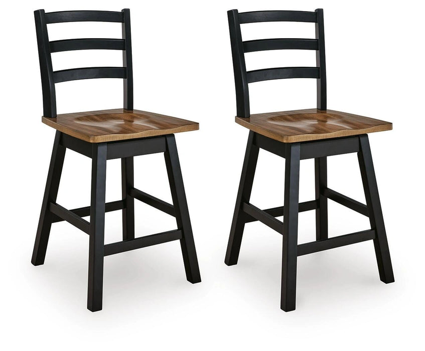 Wildenauer Counter Height Swivel Barstool