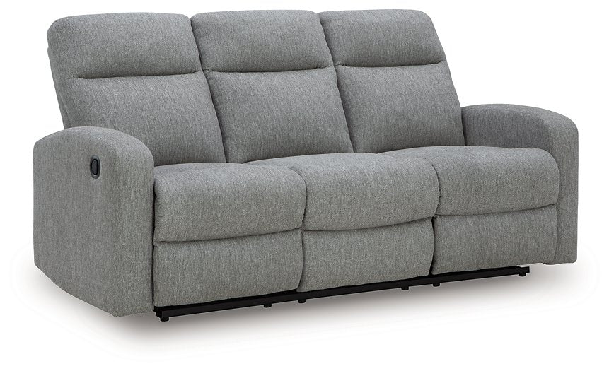 Gauntlet Reclining Sofa - Inland Furniture (San Bernardino, CA)