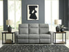 Gauntlet Reclining Sofa - Inland Furniture (San Bernardino, CA)