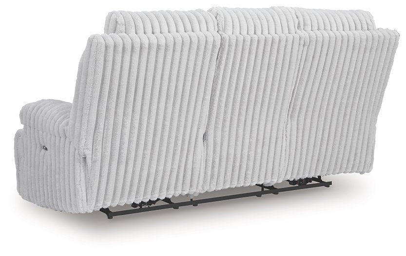 Rhines Falls Power Reclining Sofa with Drop Down Table - Inland Furniture (San Bernardino, CA)