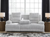 Rhines Falls Power Reclining Sofa with Drop Down Table - Inland Furniture (San Bernardino, CA)