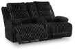 Rhine Falls Reclining Loveseat with Console - Inland Furniture (San Bernardino, CA)