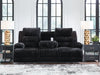 Rhine Falls Power Reclining Sofa with Drop Down Table - Inland Furniture (San Bernardino, CA)