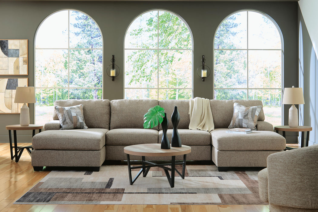Newellen Sectional with Chaise - Inland Furniture (San Bernardino, CA)