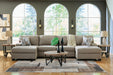 Newellen Sectional with Chaise - Inland Furniture (San Bernardino, CA)