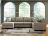 Newellen Sectional with Chaise - Inland Furniture (San Bernardino, CA)