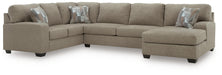 Newellen Sectional with Chaise - Inland Furniture (San Bernardino, CA)