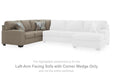 Newellen Sectional with Chaise - Inland Furniture (San Bernardino, CA)