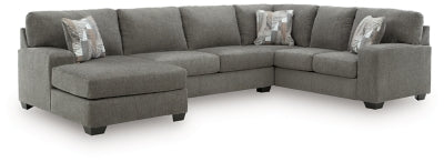 Clarington Sectional with Chaise - Inland Furniture (San Bernardino, CA)