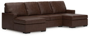 McDowlan Sectional with Double Chaise - Inland Furniture (San Bernardino, CA)