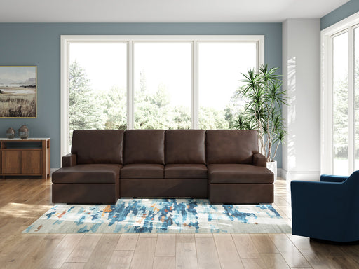 McDowlan Sectional with Double Chaise - Inland Furniture (San Bernardino, CA)