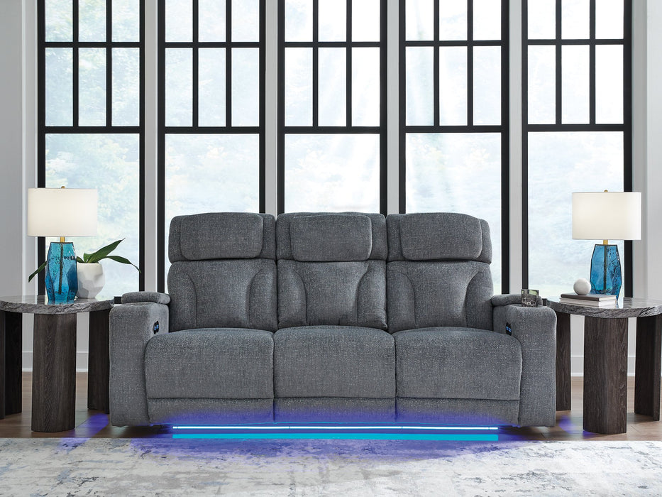 Studio Cave Power Reclining Sofa - Inland Furniture (San Bernardino, CA)
