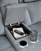 Studio Cave Power Reclining Loveseat with Console - Inland Furniture (San Bernardino, CA)