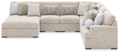 Cuddle Plush Sectional with Chaise - Inland Furniture (San Bernardino, CA)