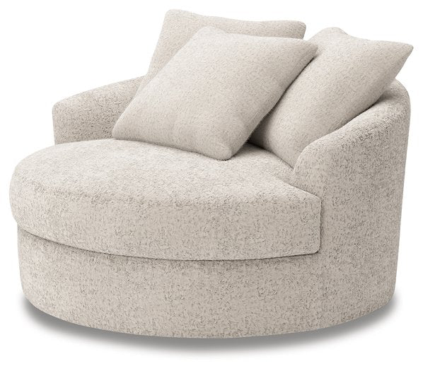 Cuddle Plush Oversized Swivel Accent Chair - Inland Furniture (San Bernardino, CA)