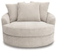 Cuddle Plush Oversized Swivel Accent Chair - Inland Furniture (San Bernardino, CA)