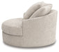 Cuddle Plush Oversized Swivel Accent Chair - Inland Furniture (San Bernardino, CA)