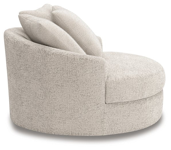 Cuddle Plush Oversized Swivel Accent Chair - Inland Furniture (San Bernardino, CA)