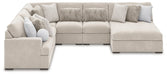 Cuddle Plush Sectional with Chaise - Inland Furniture (San Bernardino, CA)