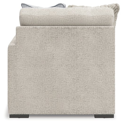 Cuddle Plush Sectional with Chaise - Inland Furniture (San Bernardino, CA)