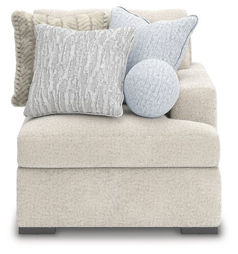 Cuddle Plush Sectional with Chaise - Inland Furniture (San Bernardino, CA)