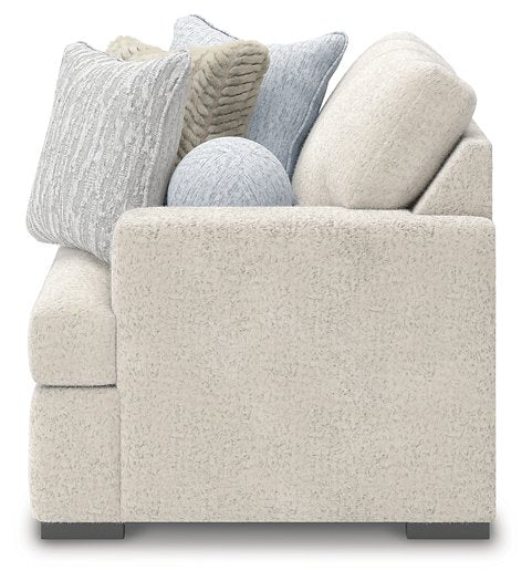 Cuddle Plush Sectional with Chaise - Inland Furniture (San Bernardino, CA)