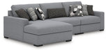 Bealton Sectional with Chaise - Inland Furniture (San Bernardino, CA)