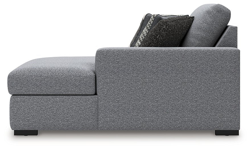 Bealton Sectional with Chaise - Inland Furniture (San Bernardino, CA)