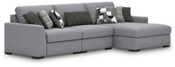 Bealton Sectional with Chaise - Inland Furniture (San Bernardino, CA)