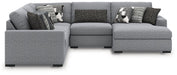 Bealton Sectional with Chaise - Inland Furniture (San Bernardino, CA)