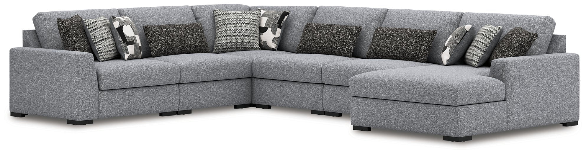 Bealton Sectional with Chaise - Inland Furniture (San Bernardino, CA)