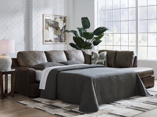 Castille Way Sleeper Sectional with Chaise - Inland Furniture (San Bernardino, CA)