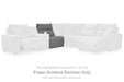 Modmax Reclining Sectional with Audio Consoles - Inland Furniture (San Bernardino, CA)