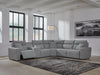 Modmax Reclining Sectional with Console - Inland Furniture (San Bernardino, CA)