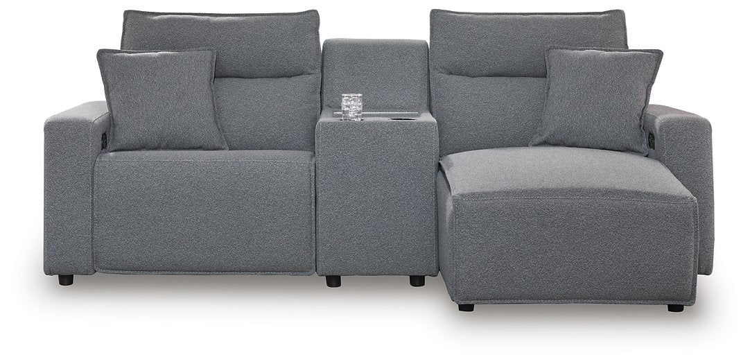 Modmax Power Reclining Sectional with Chaise - Inland Furniture (San Bernardino, CA)
