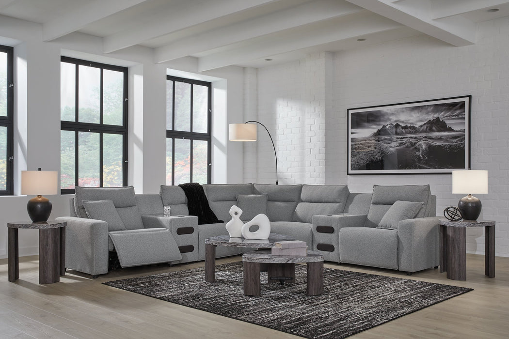 Modmax Power Reclining Sectional with Chaise - Inland Furniture (San Bernardino, CA)