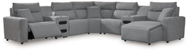 Modmax Power Reclining Sectional with Chaise - Inland Furniture (San Bernardino, CA)