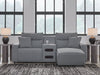 Modmax Power Reclining Sectional with Chaise - Inland Furniture (San Bernardino, CA)